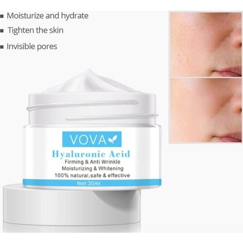 Hyaluronic Acid Face Cream Serum Anti Aging Shrink Pores Wrinkle Remover Facial Creams For Skin Whitening Moisturizer TSLM1