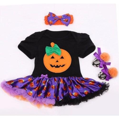 Dollmai reborn baby dolls clothes pumpkin ghost style halloween dress cute children dolls accessories birthday Xmas gift