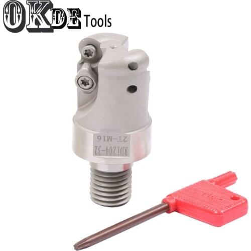 Round nose replaceable EMR cutter head RD0702 RDMT1204 M10 M12 M16 shockproof and shockproof connection type lock MILLING HEAD