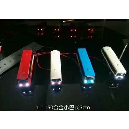 6pcs model light car 1/100 architectral model ligh car scale layout model car