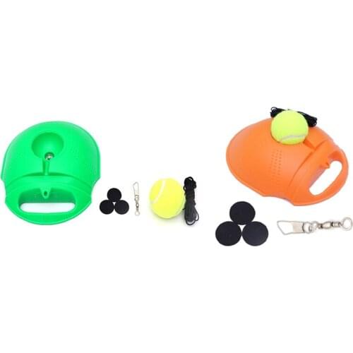 Tennis Training Base Board Exercise Tennis Ball Tennis Training Tool Self-Study Rebound Ball Trainer Sparring Device