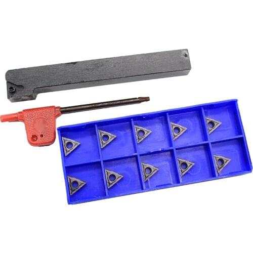 11pcs/set STFCR1212H11 CNC lathe tool 1pcs 10PCS TCMT110204 Cemented carbide inserts CNC blade