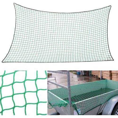 5 Sizes Mesh Cargo Net Strong Heavy Cargo Net Pickup Truck Trailer Dumpster Extend Mesh Covers Roof Luggage Nets