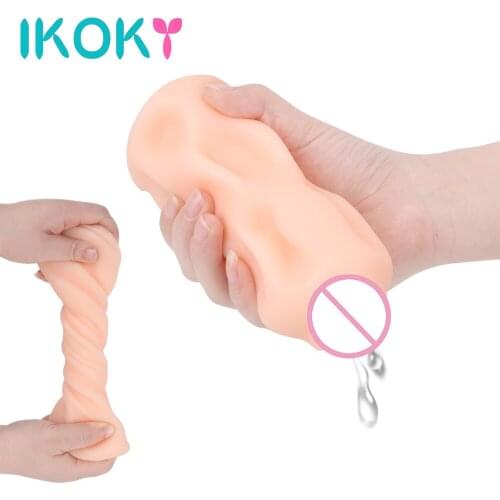 13cm Mini Male Masturbation Super Soft Real Vagina Pussy Sex Toys for Men Cock Massage Glans Sucking Adults Products Erotic Shop