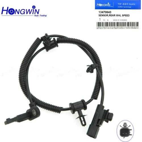 13470643 Rear Right New ABS Wheel Speed Sensor For Chevrolet Cruze Volt 2011-2015 Buick Verano 13324530