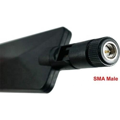 196mm 5dBi External Router Rubber 4G LTE Paddle Antenna With SMA connector