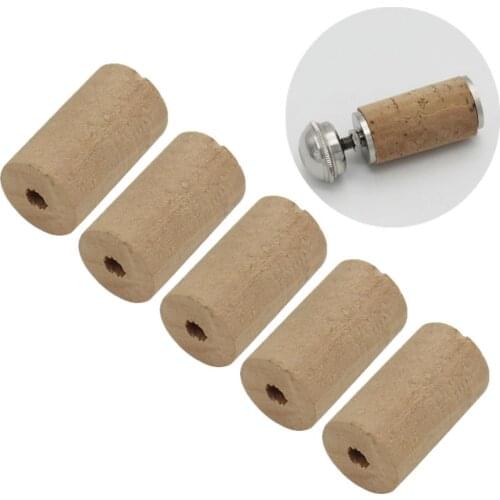5pcs/lot Pure Natural Piccolo Cork Soft Wood Cork Musical Instrument Accessories Flute Cork Clarinet Accessories