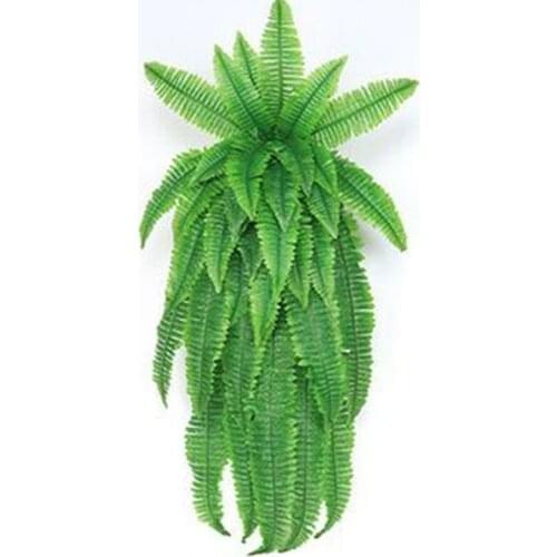 Artificial Fern Grass Green Big Leaf Artificial Plant Persian Leaf Family Garden Wedding Decoration