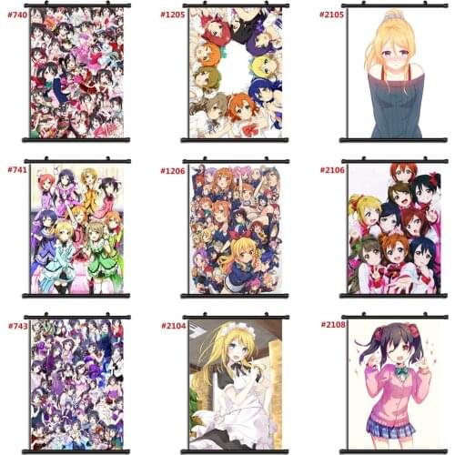 Love Live! Anime manga wall Poster Scroll