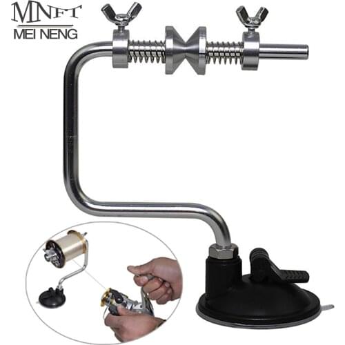MNFT Portable Aluminum Fishing Line Winder Reel Spool Spooler System Tackle Aluminum Tensioner Contorl Fishing Accessory tool