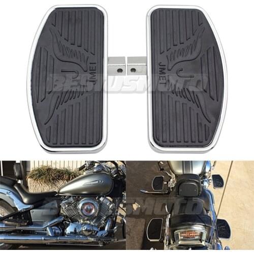 Motorcycle Foot Pegs Footrests Floorboards Footboards For Honda Shadow ACE 400 750 VT400 VT750 Classic Custom 1997-2003