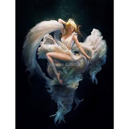 5D DIY Diamond Painting Dancer Cross Stitch Kits Full Square & Round Drill Diamond Embroidery Mosaic Pattern Home Decoration