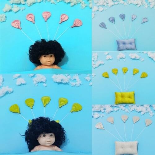 1 Set New Baby Posing Pillow Ballon Decor Props Memorable Newborn Photography Props Accessories for Baby Shower Gifts