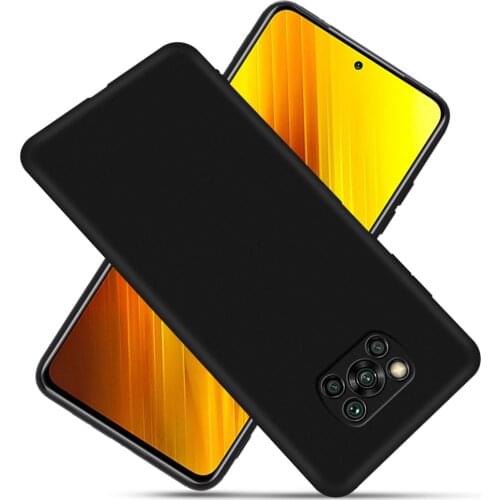 Anti-knock Phone Case For Xiaomi Poco X3 Pro NFC Silicone Matte Cover Funda For Xiaomi Poco X3Pro X3NFC x3 Ultra Thin Back Case