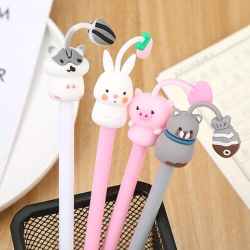 Hot Sale 1pcs Animal Ballpoint Pen School Student Stationery Writing Handle Pen Ballpoint Pen 2020 New Funny Pen