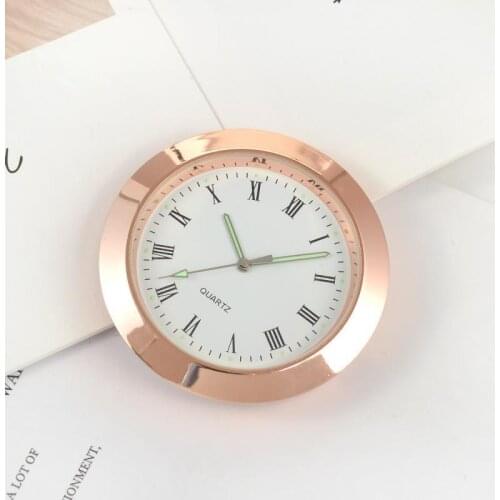 Auto Gauge Clock Luminous Mini Car Air Vent Quartz Clock With Clip Auto Air Outlet Watch HEAD Car Styling Meter Core Inlaid with