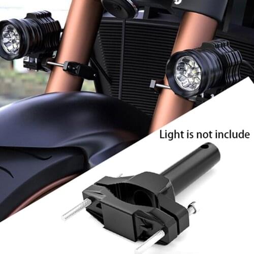 Universal Mount Bracket For Motorcycle Bumper Modified Headlight Stand Spotlight Extension Pole Frame Support Extension Bracket