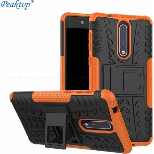 Tough Heavy Duty Back Cover For Nokia 8.1 7.1 6.1 5.1 3.1 Plus X7 X6 X5 6 2018 8 5 3 2 1 Hybrid Impact Stand Holder Armor Case