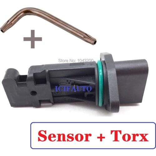 0281002216 New Insert Mass Air Flow Meter MAF Sensor For Audi A4 A6 quattro VW Passat B5 1.9 TDI 95-05 Transporter MK IV 2.5 TDI