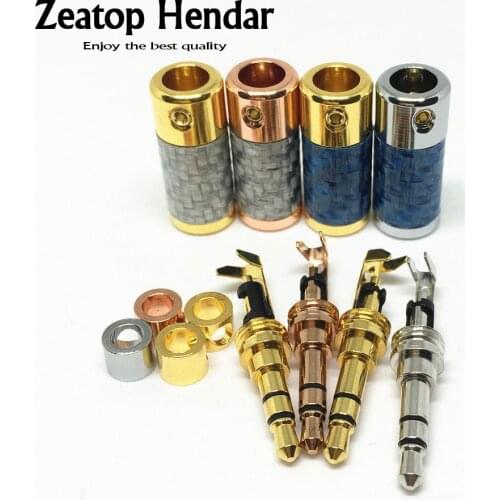 10Pcs New Type High Quality 3.5 mm 3 Pole Stereo Male Audio Jack Headphone Plug Welding Repair Headphone AUX DIY Connector