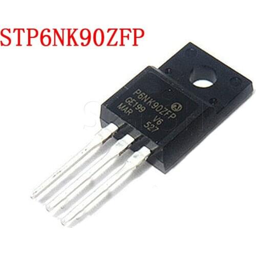 10pcs STP6NK90ZFP TO-220F STP6NK90Z TO-220 P6NK90ZFP STP6NK90 P6NK90 P6NK90Z 6NK90 TO220F