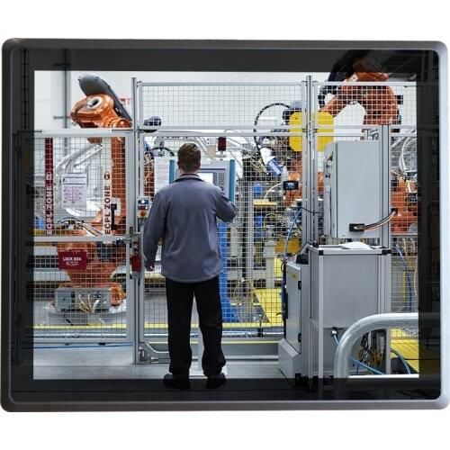 19" 1280x1024 embedded pc industrial touch screen i5 i3 all in one computer windows 7 8 10 4G RAM 32G SSD