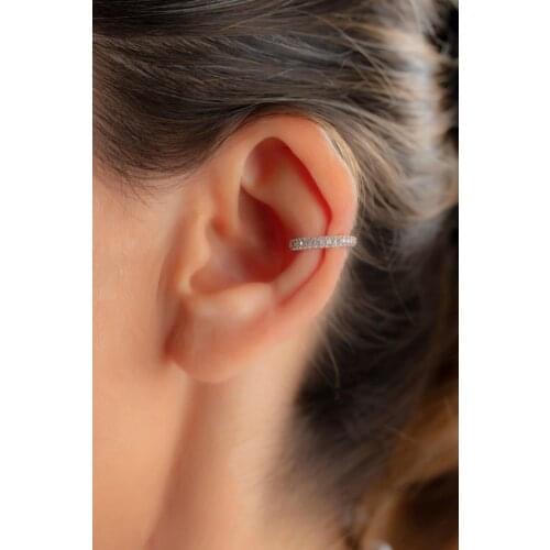 925 sterling Silver Cubic Zirconia Ring Cartilage Earrings For Women Extraordinary Earrings Jewelry