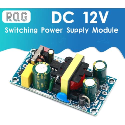 AC-DC 12V2A 24W Switching Power Supply Module Bare Circuit 100-265V to 12V 2A Board for Replace/Repair 24V1A