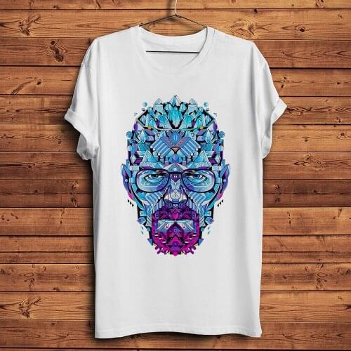 Breaking Bad cooker heisenberg Walter White funny tshirt men new white casual short sleeve unisex streetwear t shirt