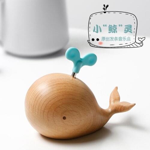 Handmade Wooden Music Box Music Box Little Girl Birthday Gift