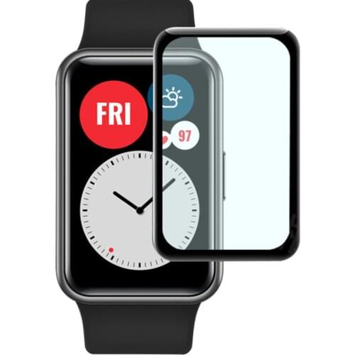 Soft Clear Protective Film Guard Protection For Huawei Watch Fit / Honor watch ES Full Screen Protector Cover Curved surface