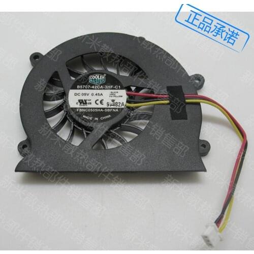 NEW cooler master B5707-42CA-3HF-C1 5V 0.45A 3lines laptop cooling fan