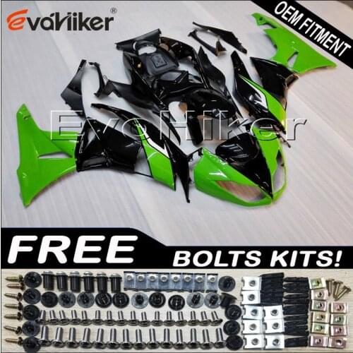 Motorcycle Fairing hull for ZX6R 2009 2010 2011 2012green Black ZX 6R 09 10 11 12 ABS plastic motor Fairings kit Injection mold