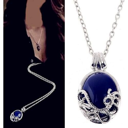 The Vampire Diaries necklace vintage Katherine pendant fashion movie jewelry cosplay for women wholesale