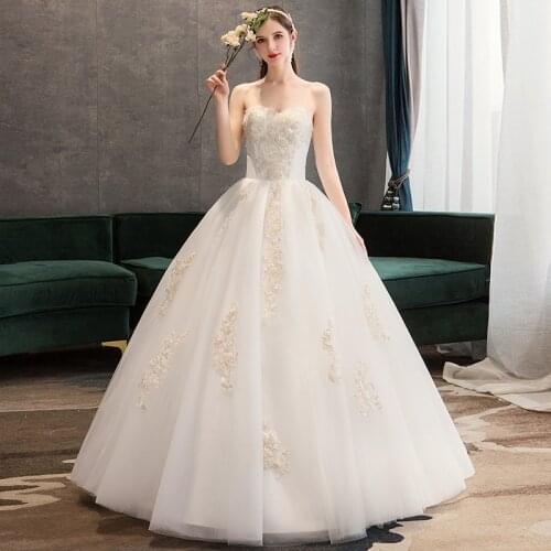 Свадебное платье платье New Sweetheart Wedding Dress Off Shoulder Ball Gown Princess Simple Embroidery Wedding Dresses Vestido