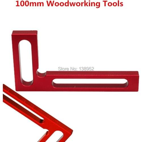 Precision Woodworking Tools 100mm L-Squre Minisquare Mini Clamping Squares Measurement Tool