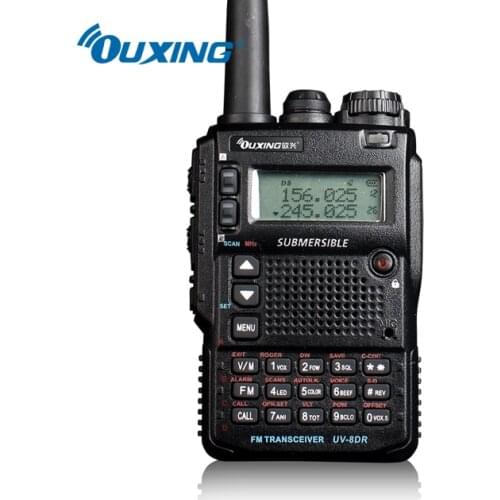 UV-8DR Ouxing 5W 128 Channel Handheld Walkie Talkie 10 km Range