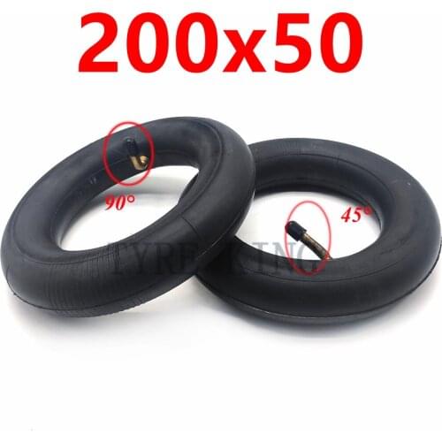 High Quality 200 X 50 Inner Tube 200*50 Inner Camera 8 Inch Inner Tire for Gas & Electric Scooter Pocket Bike Parts