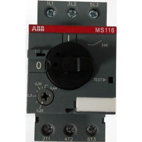Motor protector breaker MS116-0.4 0.25-0.4A