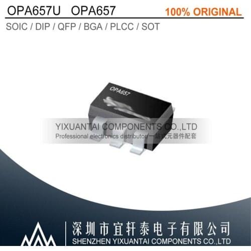 1pcs/lot 5pcs/lot 10pcs/lot Free shipping 100% original OPA657U OPA657 SOP8