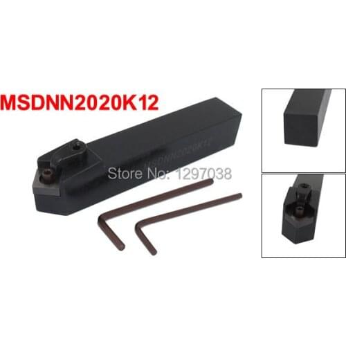 1PCS MSDNN 2020K12 External Turning Tool Clamping Locked Lathe Tool Holder