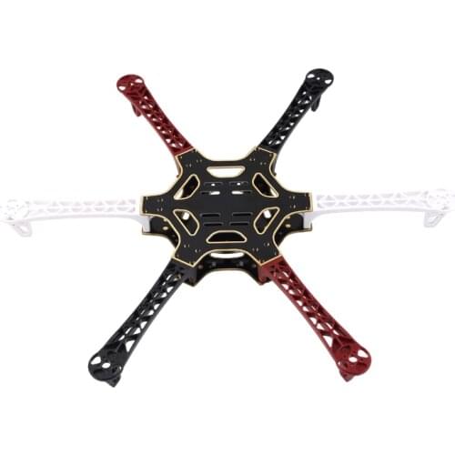 F550 6-axis Multi-rotor Hexacopter Frame Airframe Kit Integrated PCB Wiring for KK MK MWC MultiCopter Hexacopter UFO Heli