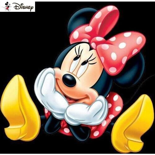 Disney 5D Diamond Pattern Rhinestone Needlework Diy Diamond Painting Cross Stitch"Cartoon Mickey Mouse"Diamond Embroidery A30534