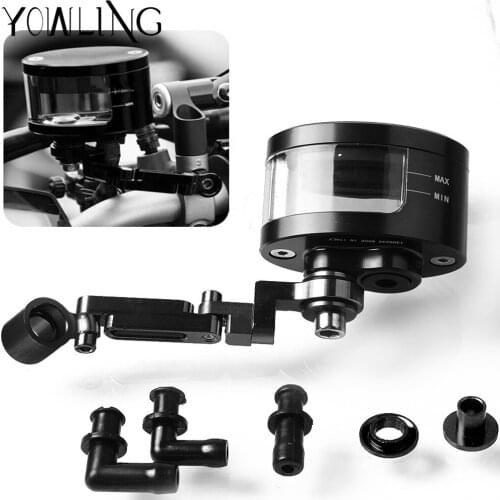 Motorcycle Motorbike Brake Clutch Tank Cylinder Fluid Oil Reservoir Cup For DUCATI DIAVEL HYPERMOTARD 821 SP MONSTER 796 696 695