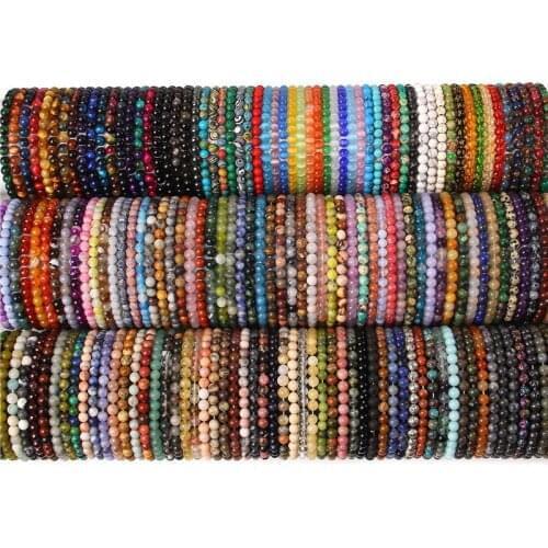 Natural Stone Beads Bracelet 6mm Round Aagtes Hematite Turquoise Beaded Buddha Bracelet Yoga Healing Jewelry for Women Men