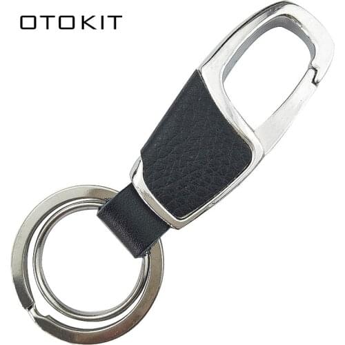 Car Styling Leather+ Metal Alloy Car Keyring Keychain Key Chain Key Ring for Chevrolet BMW 1 3 5 6 7 Volkswagen VW ford focus