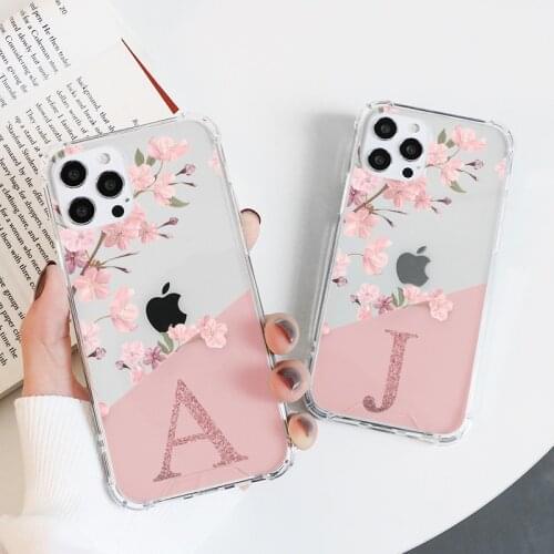 Letter Capa For Xiaomi Mi 9 CC9E 10T Note 10 Lite CC9 Pro Redmi Note 9 9S 8 7 Pro Max 8T 9C NFC 10X 7A 9A 8A Hard PC Airbag Case