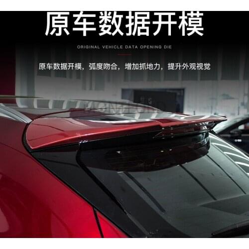 For 2019 2020 Mazda CX-30 roof Sport Spoiler High Quality ABS Material Car Resr Wing Lip Spoiler By Primer Color