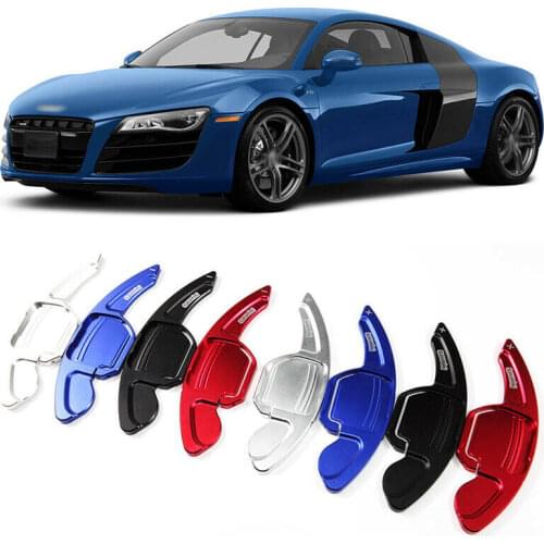 Savanini Alloy Add-On Steering Wheel DSG Paddle Shifters Extension For Audi R8 2012