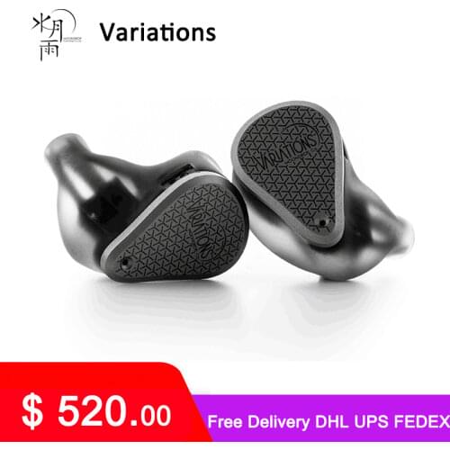 MoonDrop Variations In-Ear Earphones 2EST+2BA+DD Earbuds Tribrid IEMs with Detachable Cable